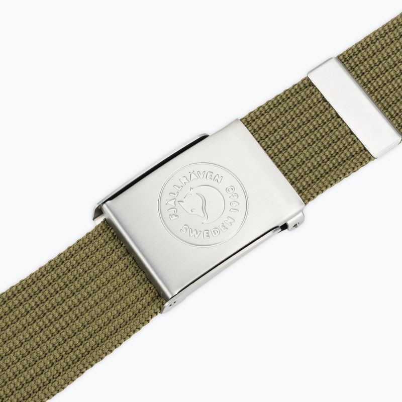 Колан за панталон Fjällräven 1960 Logo Belt green F86978 2