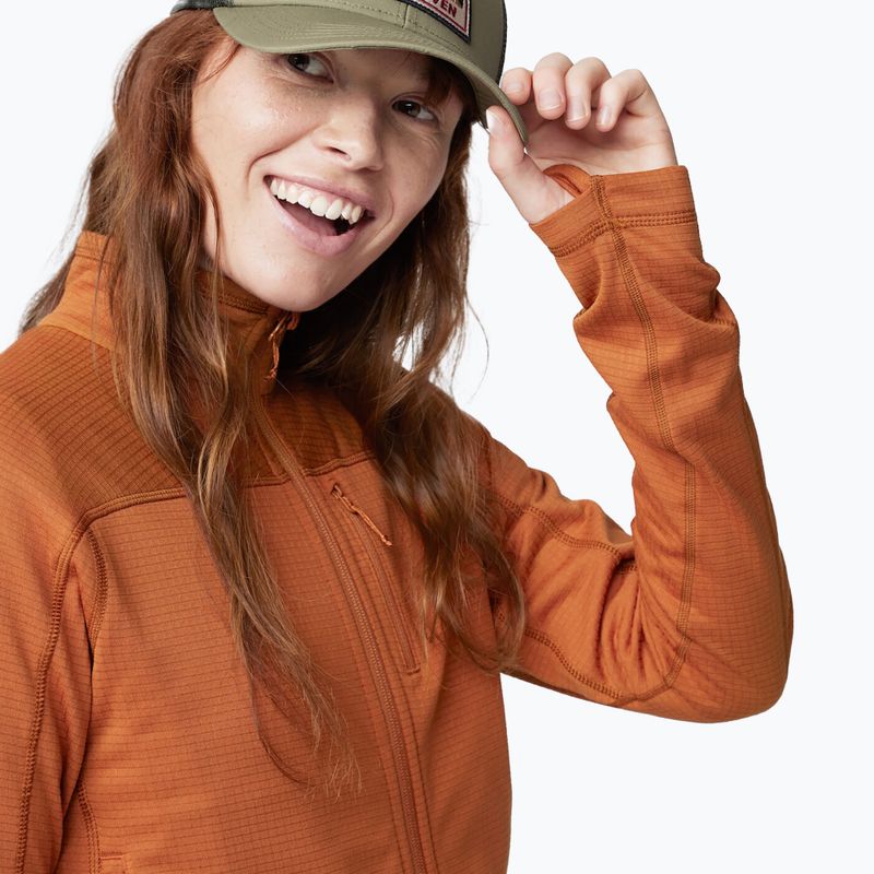 Fjällräven дамски поларен суитшърт Abisko Lite Fleece brown F87142 3