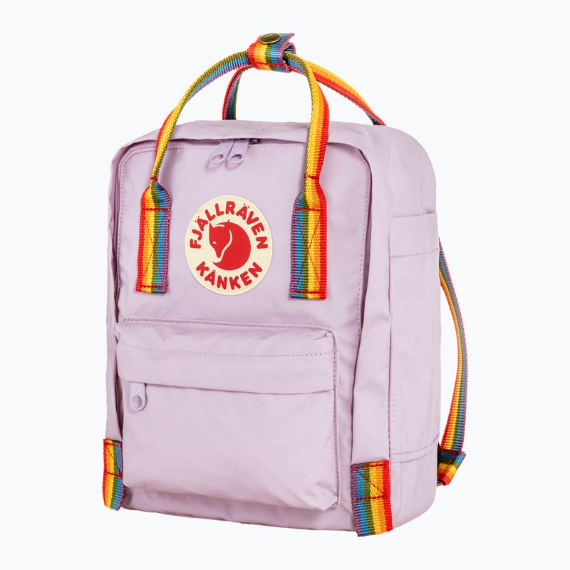 Градска раница Fjällräven Kanken Rainbow Mini 7 l pastel lavender/rainbow pattern 2
