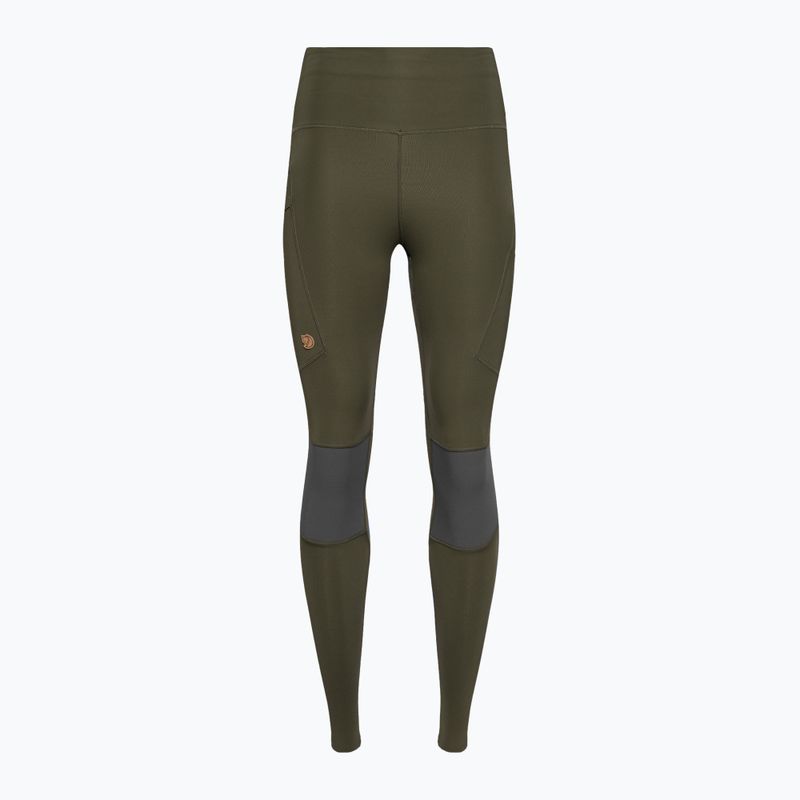 Дамски панталони за трекинг Fjällräven Abisko Trekking Tights Pro deep forest