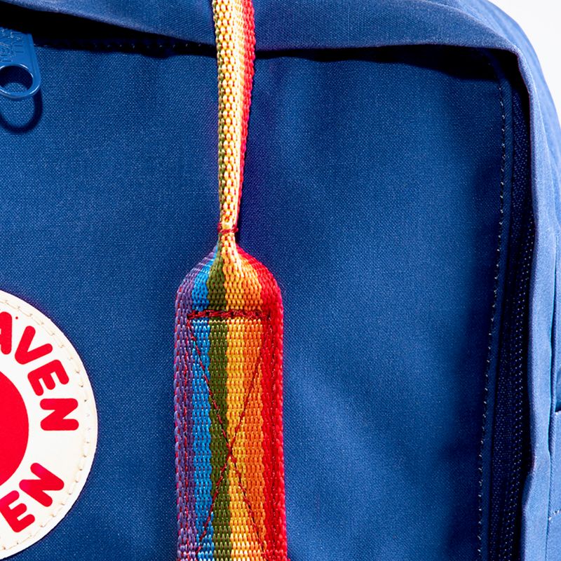 Fjällräven Kanken Rainbow раница cobalt blue 4