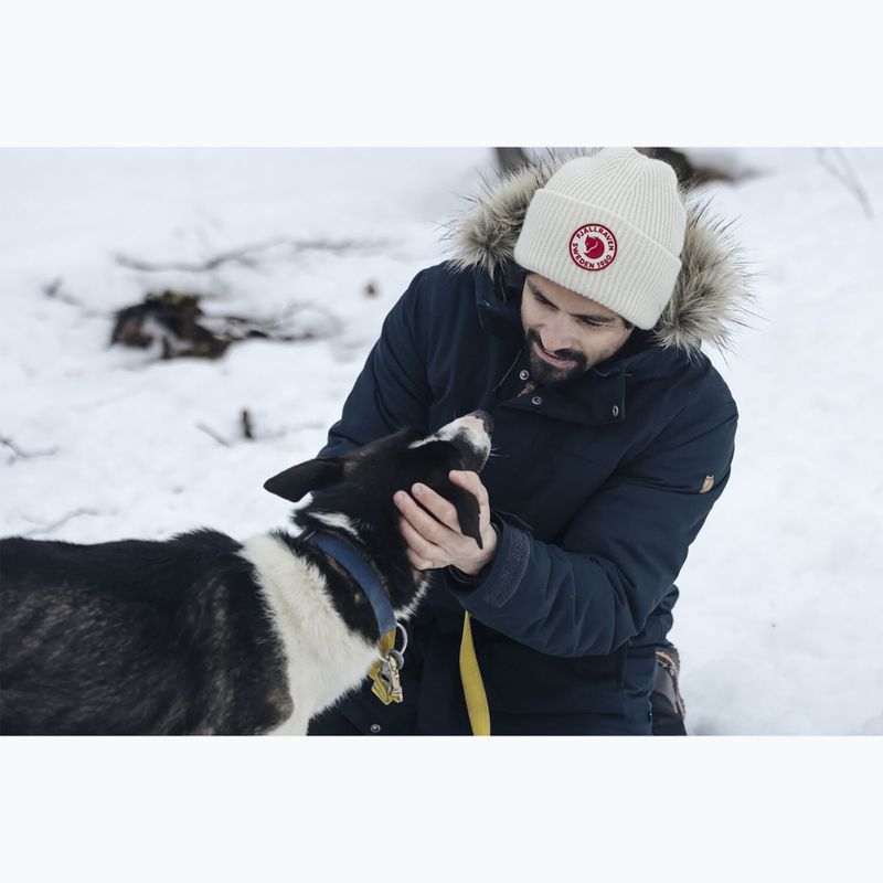 Зимна шапка Fjällräven 1960 Logo Hat chalk white 7