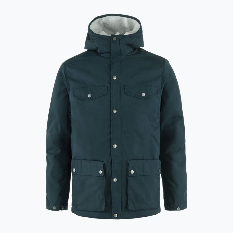 Мъжко яке за вятър Fjällräven Greenland Winter dark navy