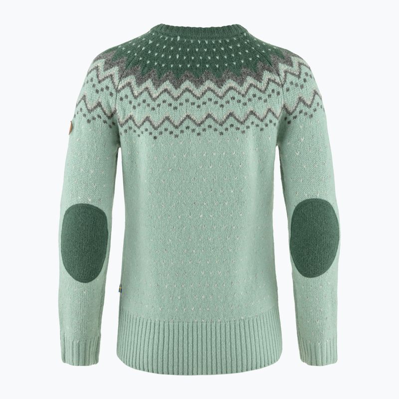 Дамски пуловер Fjällräven Övik Knit Sweater mistry green/deep patina 2