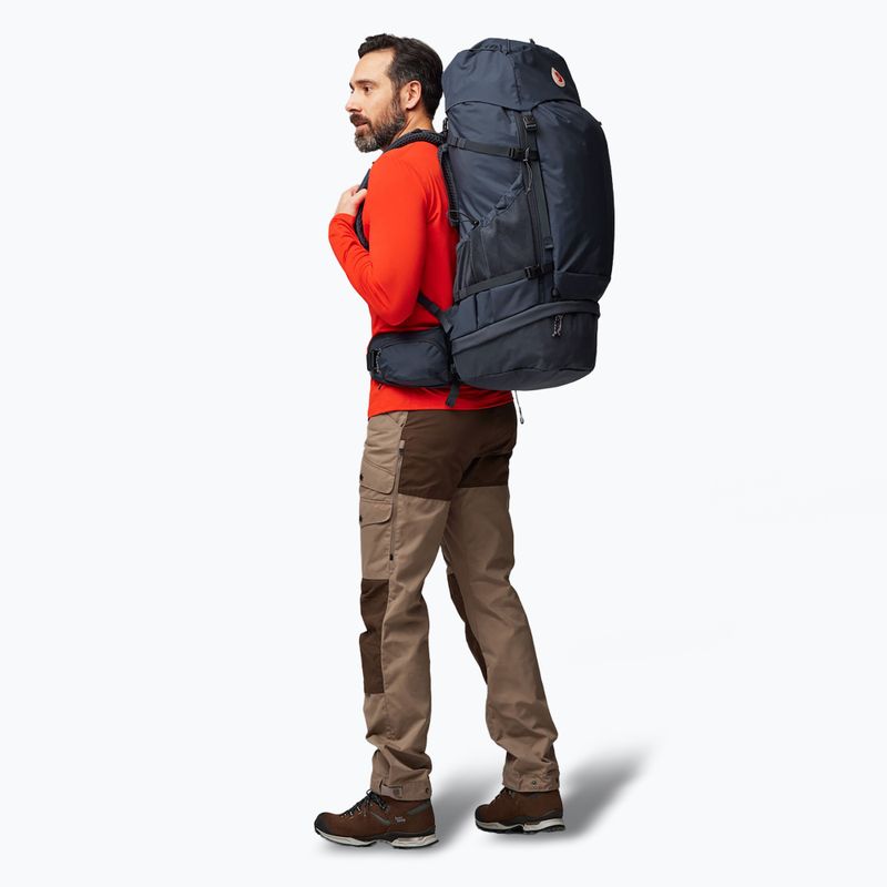 Fjällräven Abisko Trek раница M/L 65 l navy 6