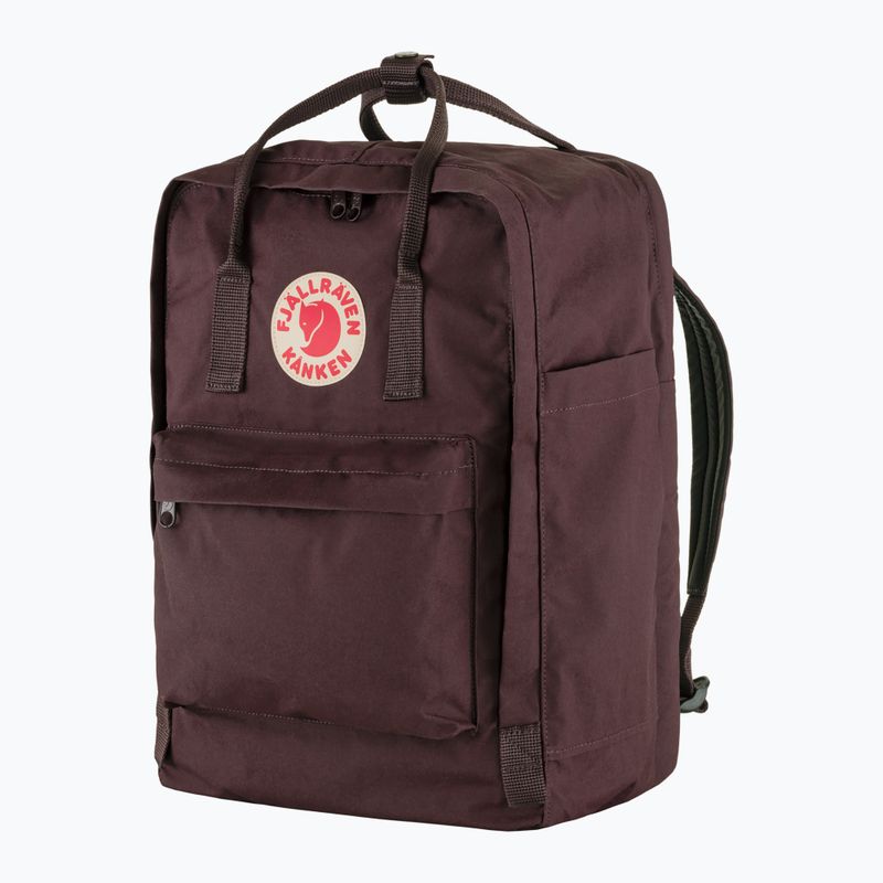 Градска раница Fjällräven Kanken Laptop 17“ 20 l l blackberry 2