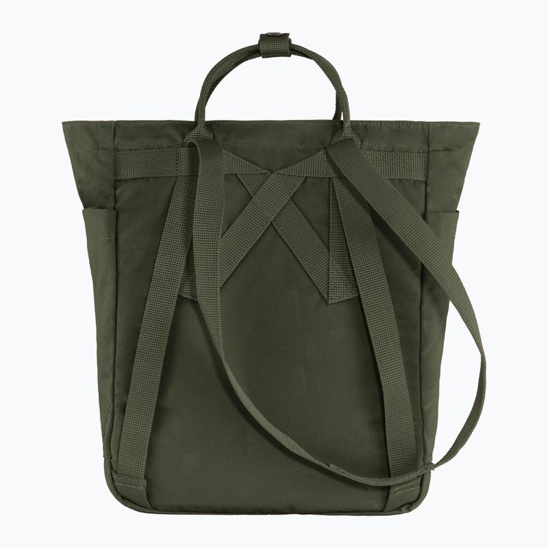 Чанта 2 в 1 Fjällräven Kanken Totepack 14 l deep forest 2