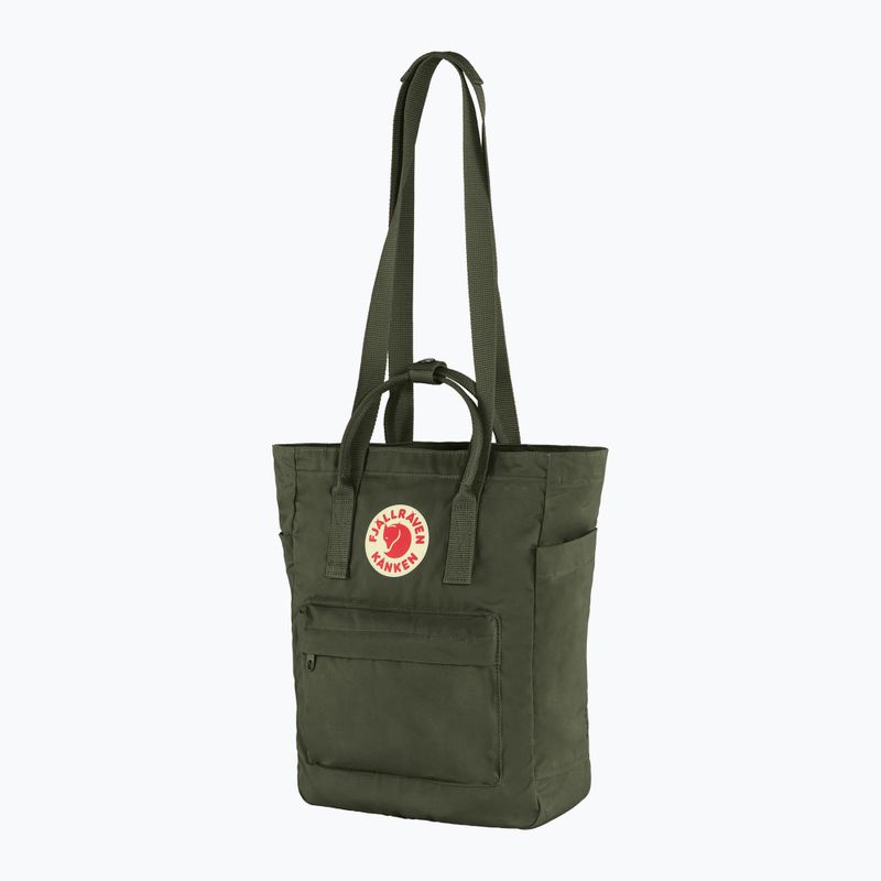 Чанта 2 в 1 Fjällräven Kanken Totepack 14 l deep forest 3