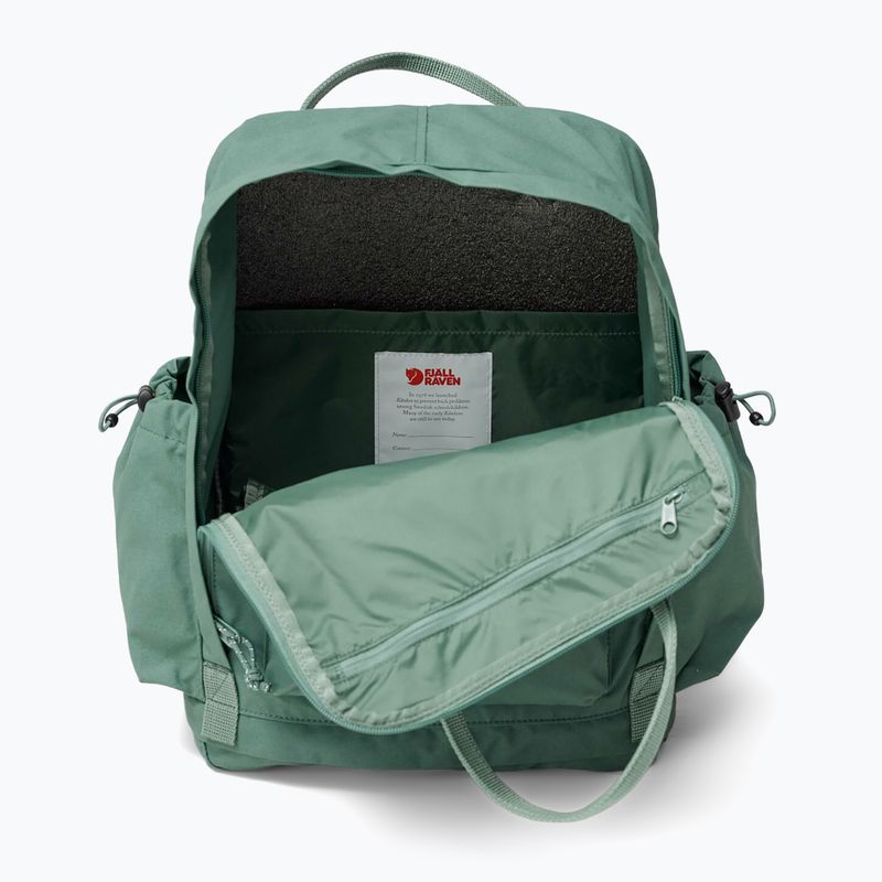 Градска раница Fjällräven Kånken Outlong 18 l forest green 11