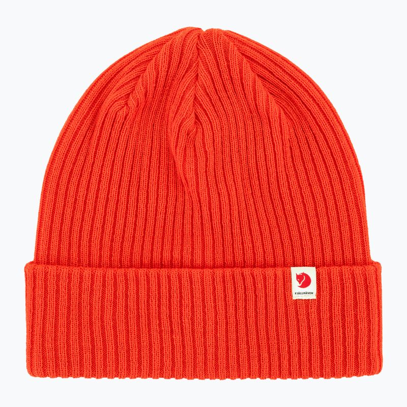 Зимна шапка Fjällräven Rib Hat flame orange 2