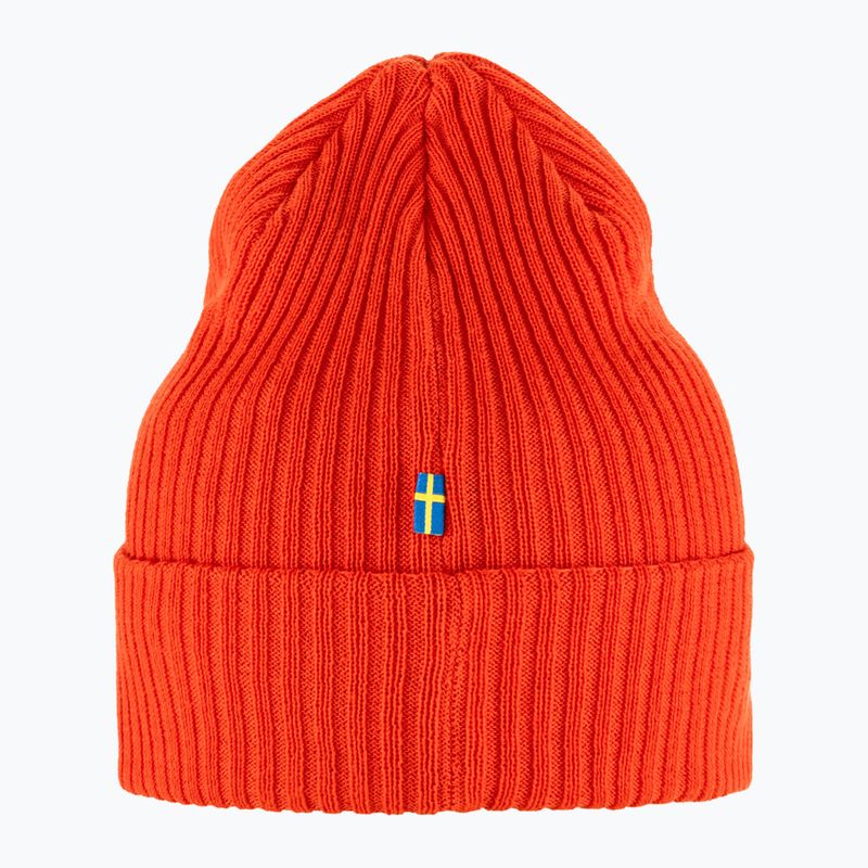 Зимна шапка Fjällräven Rib Hat flame orange 3