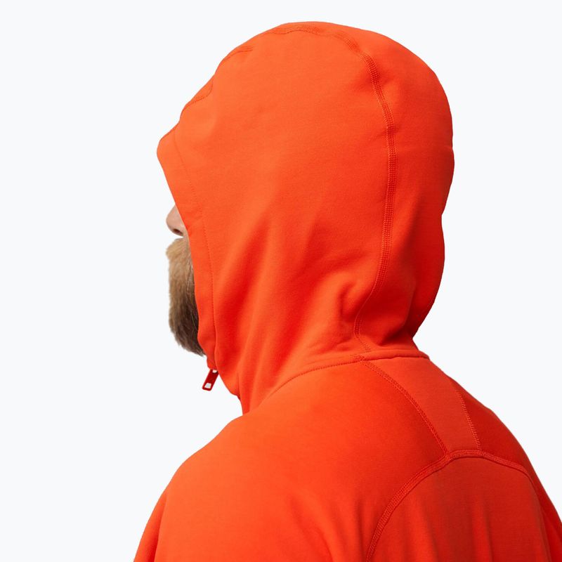 Мъжки трекинг суитшърт Fjällräven Expedition Fleece Hoodie flame orange 7