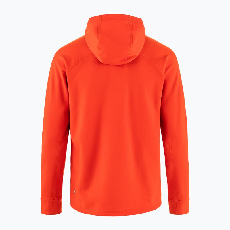 Мъжки трекинг суитшърт Fjällräven Expedition Fleece Hoodie flame orange 12