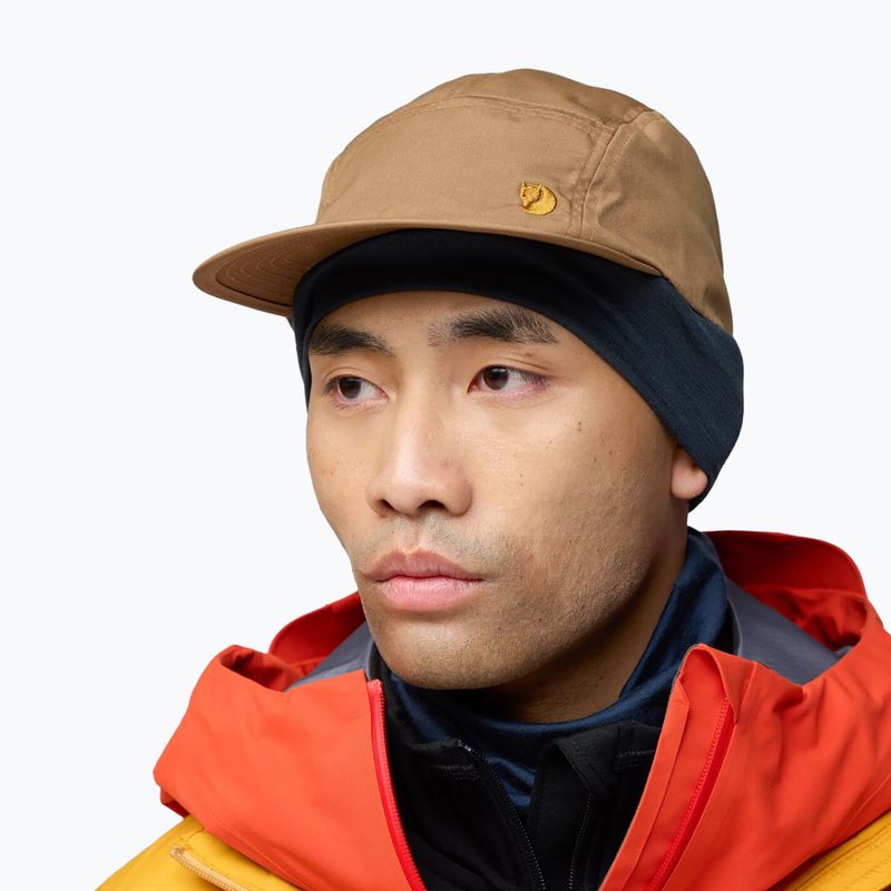 Зимна шапка Fjällräven Bergtagen Mountain wood brown/dark navy 3