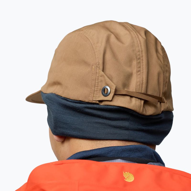 Зимна шапка Fjällräven Bergtagen Mountain wood brown/dark navy 4