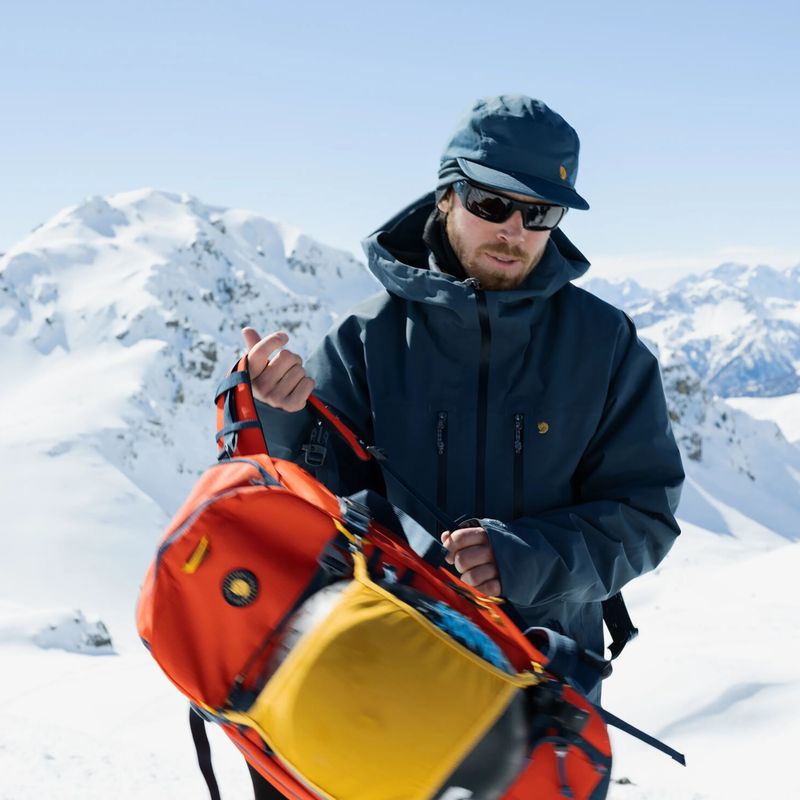 Раница за трекинг Fjällräven Bergtagen Touring 30 l flame orange/mountain blue 25