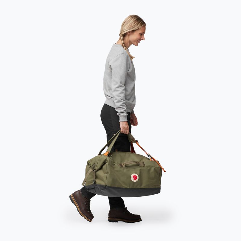 Fjällräven Färden Дъфел пътна чанта 50 л зелена 13