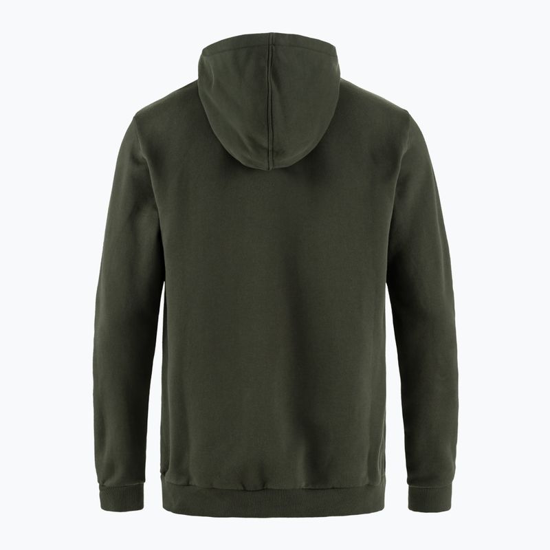 Мъжки суитшърт Fjällräven Logo Hoodie deep frost 2