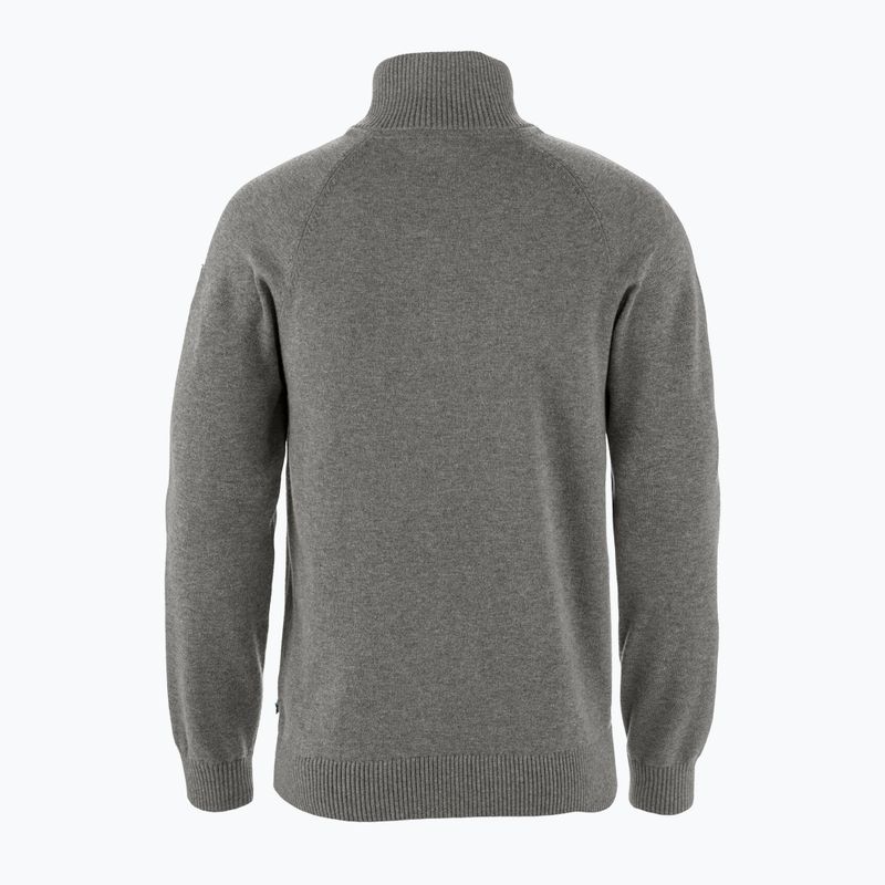 Мъжки суитшърт за трекинг Fjällräven Övik Lite Half Zip grey 2