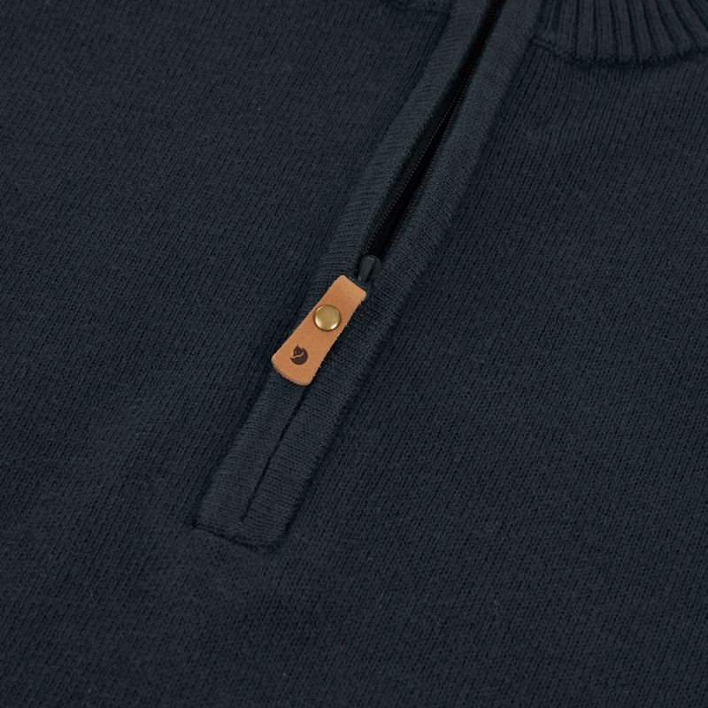 Мъжки суитшърт за трекинг Fjällräven Övik Lite Half Zip dark navy 3