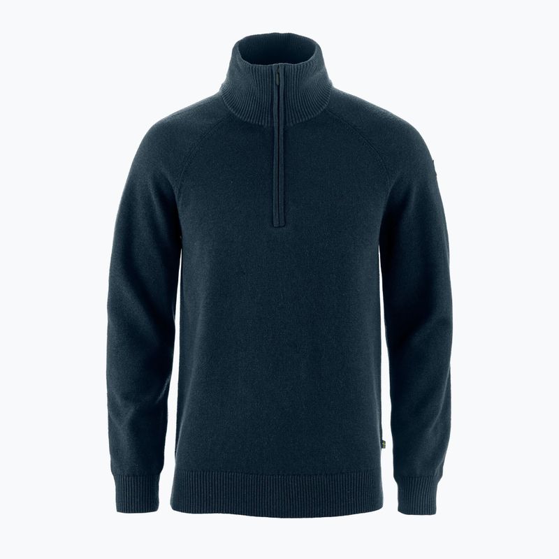 Мъжки суитшърт за трекинг Fjällräven Övik Lite Half Zip dark navy 5