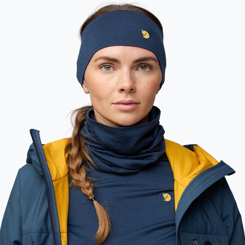 Шапка маска Fjällräven Bergtagen Merino mountain blue 3