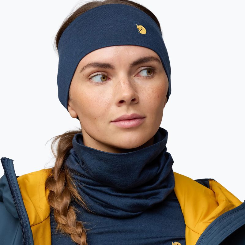 Шапка маска Fjällräven Bergtagen Merino mountain blue 4