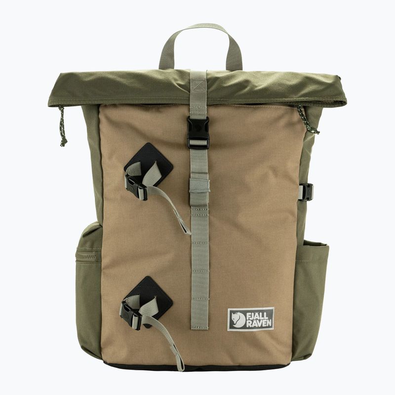 Градска раница Fjällräven Vardag Foldsack 25 l green/clay