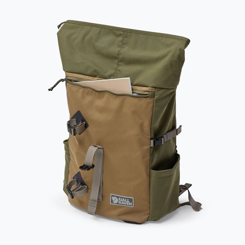 Градска раница Fjällräven Vardag Foldsack 25 l green/clay 4