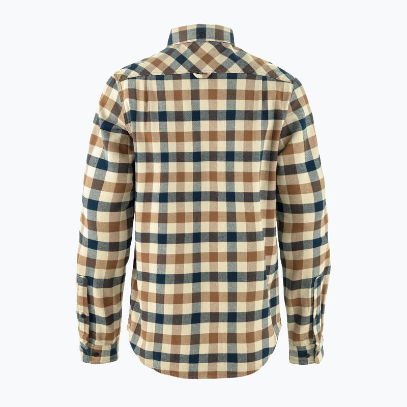 Мъжка риза Fjällräven Skog Slim fossil/dark navy 2
