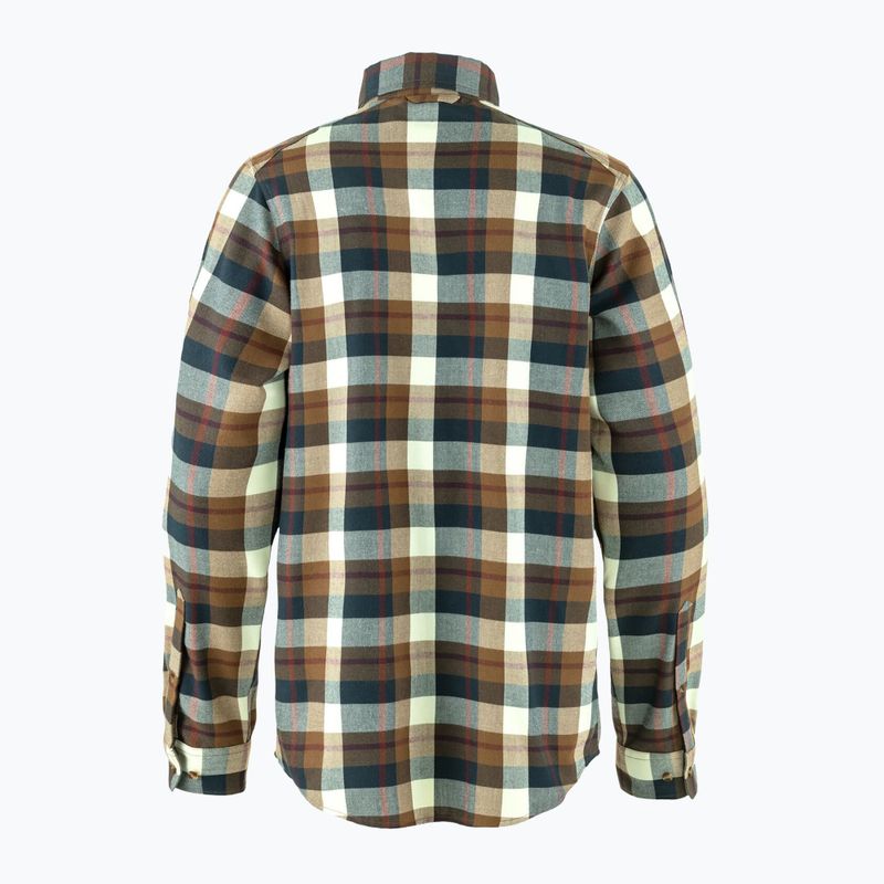 Мъжка риза Fjällräven Fjällglim wood brown/maize yellow 2