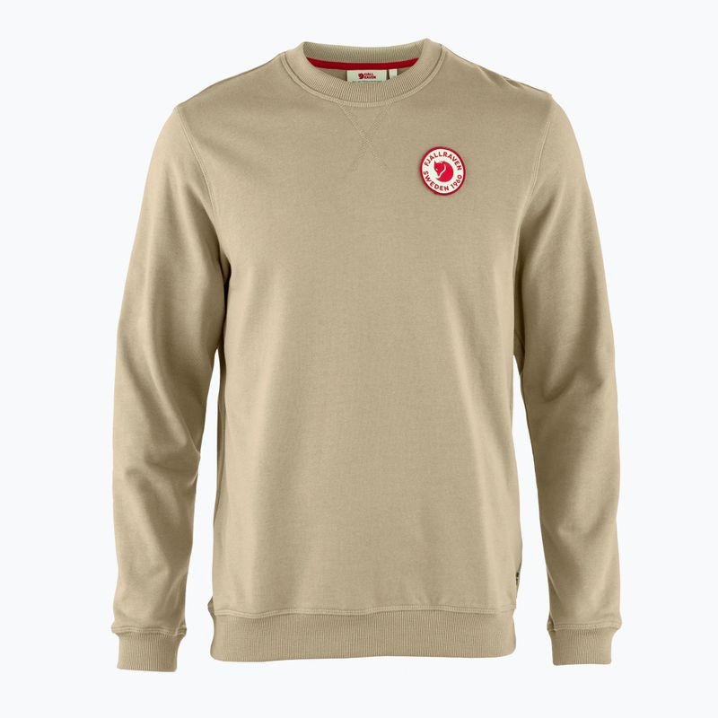 Мъжки суичър Fjällräven 1960 Logo Badge Sweater fossil
