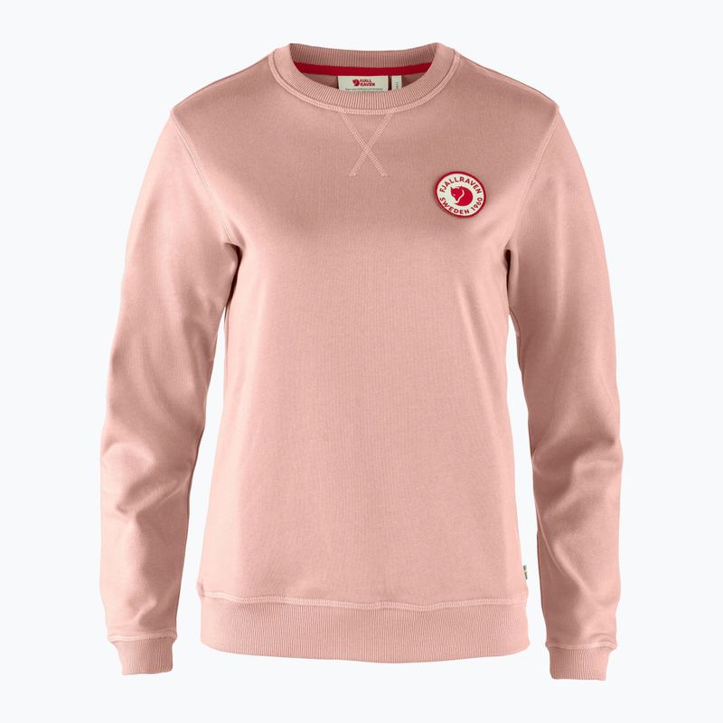 Мъжки суитшърт Fjällräven 1960 Logo Badge Sweater chalk rose