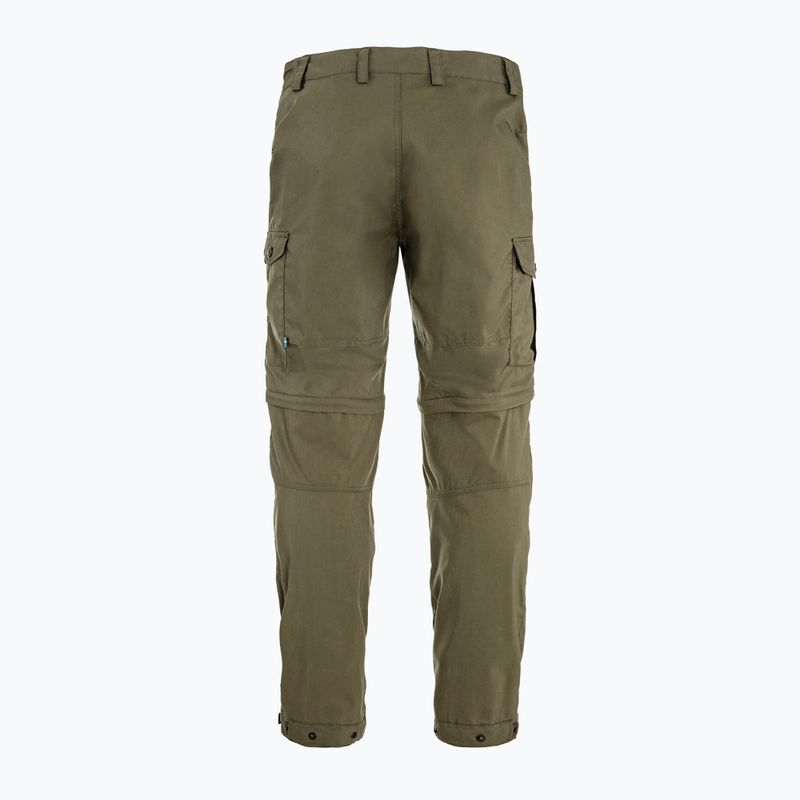 Мъжки панталони за трекинг Fjällräven Vidda Pro Lite Zip Off laurel green 15