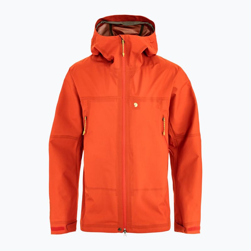 Мъжко софтшел яке Fjällräven Bergtagen GTX Lite flame orange 3
