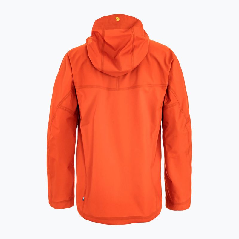 Мъжко софтшел яке Fjällräven Bergtagen GTX Lite flame orange 4