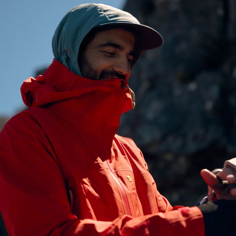 Мъжко софтшел яке Fjällräven Bergtagen GTX Lite flame orange 6