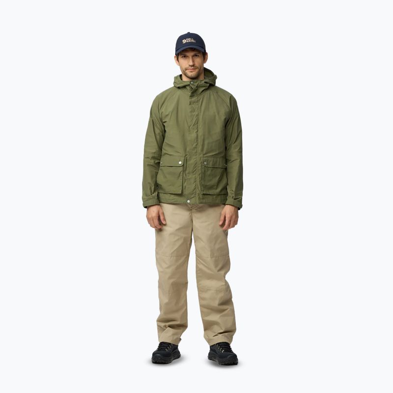 Mъжко ветроустойчиво яке Fjällräven Vardag Vindby green 2
