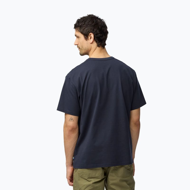 Мъжка тениска Fjällräven Relaxed dark navy 2