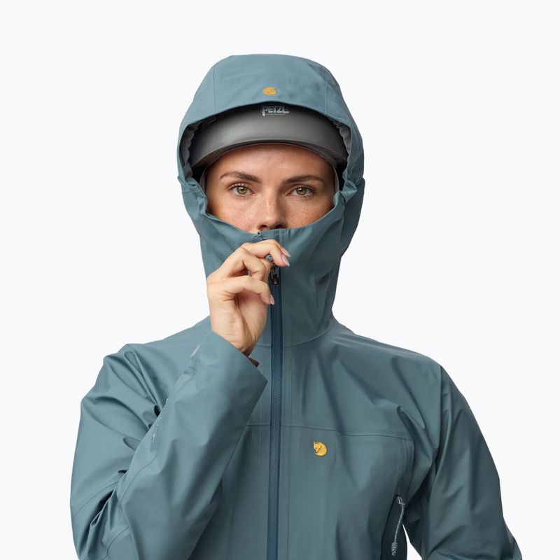 Мъжко софтшел яке Fjällräven Bergtagen GTX Lite nimbus blue 4