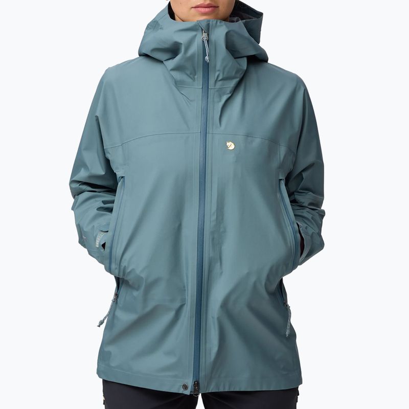 Мъжко софтшел яке Fjällräven Bergtagen GTX Lite nimbus blue 8