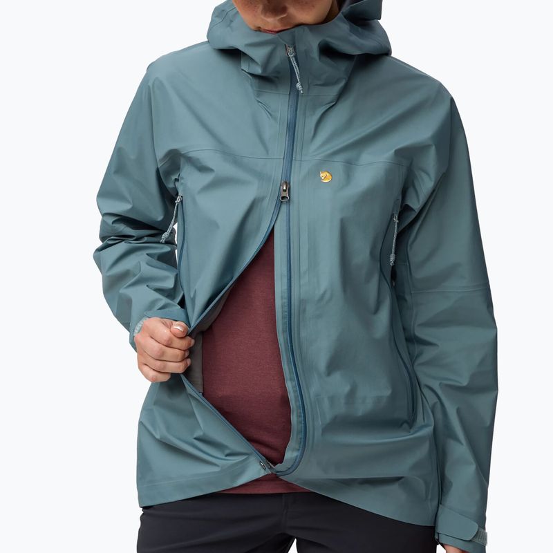 Мъжко софтшел яке Fjällräven Bergtagen GTX Lite nimbus blue 9