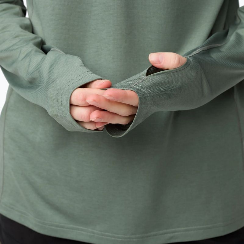 Дамски трекинг суитшърт Fjällräven Abisko Day Hike Half Zip patina green 8