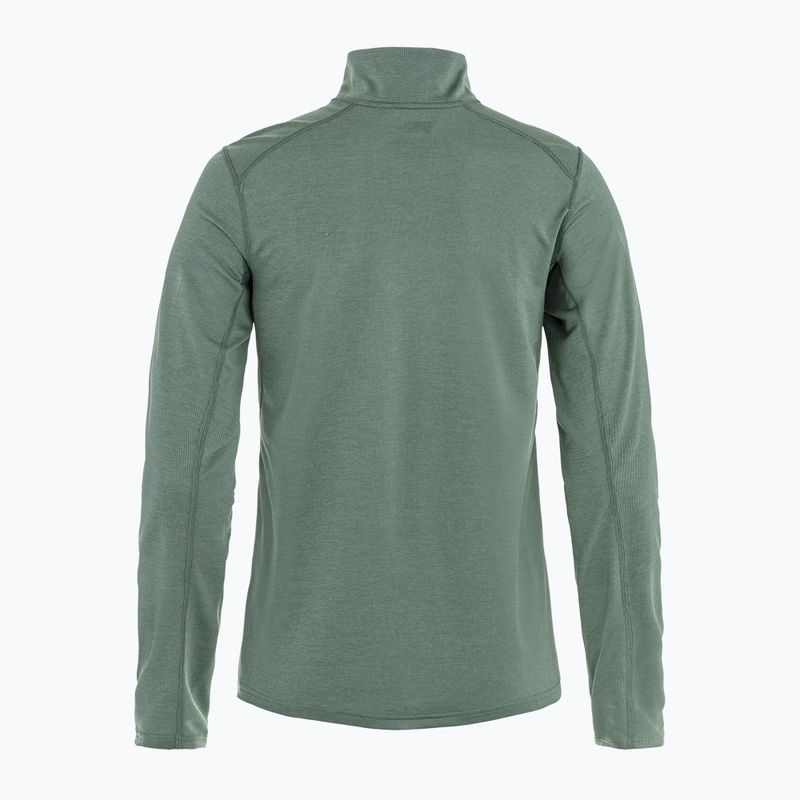 Дамски трекинг суитшърт Fjällräven Abisko Day Hike Half Zip patina green 10