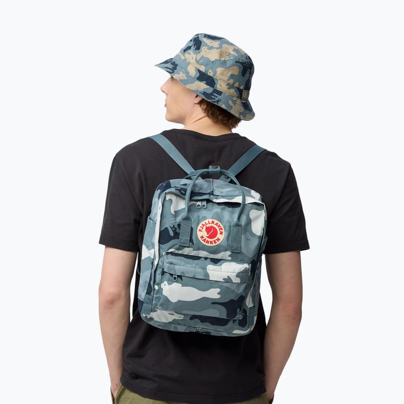 Градска раница Fjällräven Kanken Graphics 16 l nimbus blue/hidden animals 5