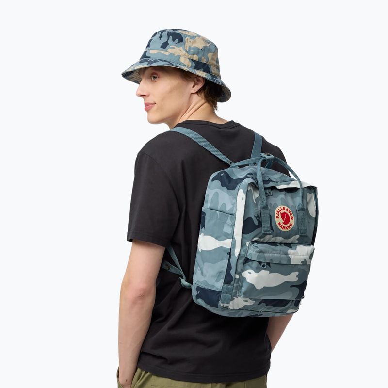 Градска раница Fjällräven Kanken Graphics 16 l nimbus blue/hidden animals 6