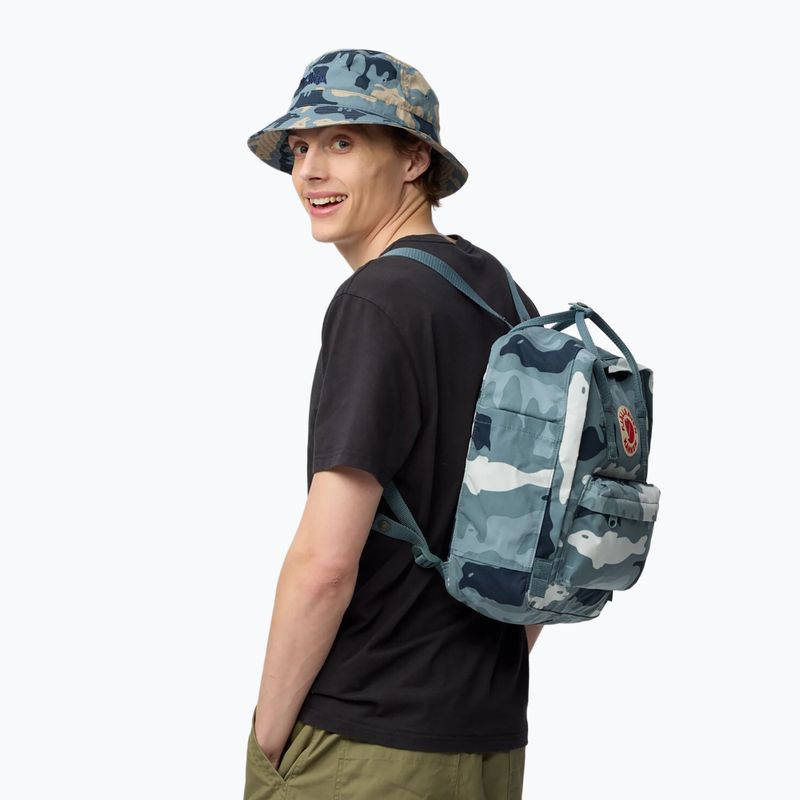 Градска раница Fjällräven Kanken Graphics 16 l nimbus blue/hidden animals 8