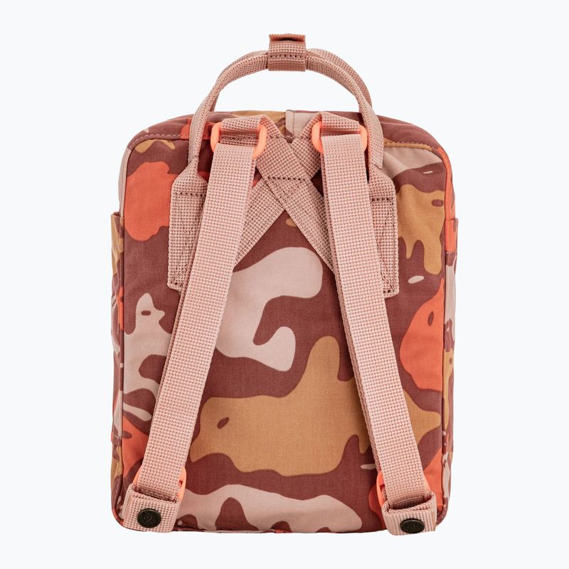 Градска раница Fjällräven Kanken Graphics Mini 7 l chalkrose/hidden animals 3