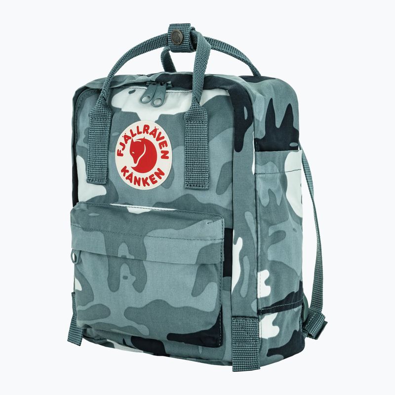 Градска раница Fjällräven Kanken Graphics Mini 7 l nimbus blue/hidden animals 2