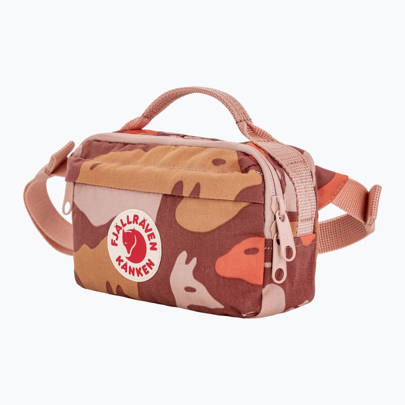 Чантичка за кръста Fjällräven Kanken Graphics Hip Pack chalk rose/hidden animals 2